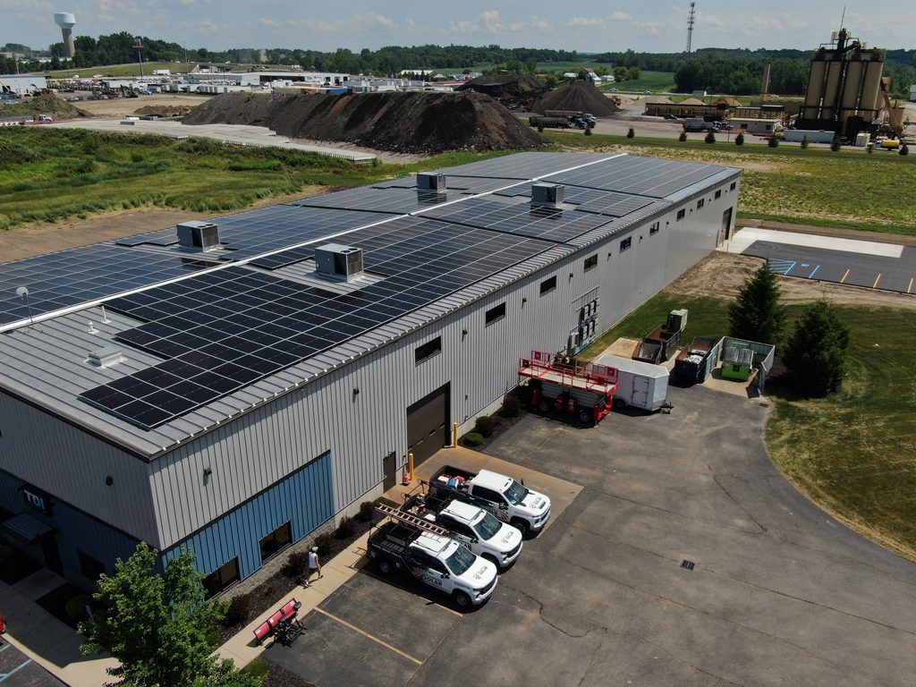 Tool N Die rooftop solar system