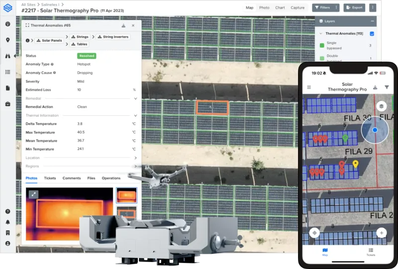 Sitemark solar inspection example report
